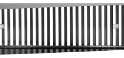 Attachments for Type TRS-K and Type TRS-R ventilation grilles, made of sheet steel, for volume flow rate balancing